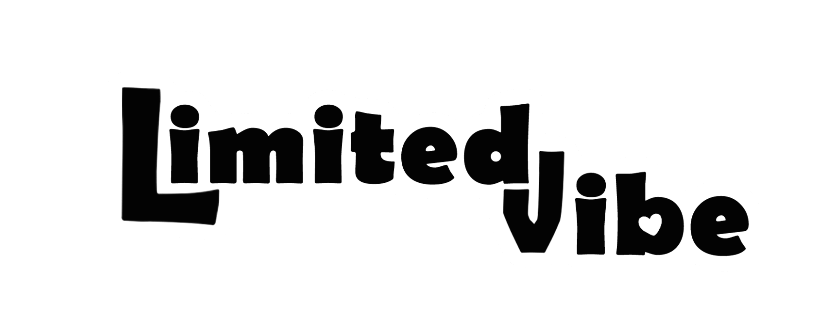 LimitedVibe brand black logo on white background
